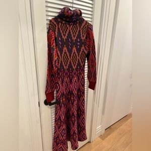 Farm Rio Tapestry Scarf Dress